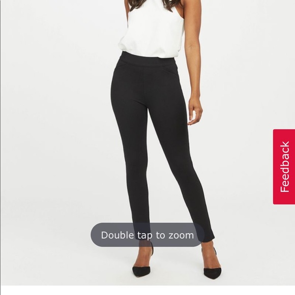 SPANX Pants - Spanx the perfect black pant - ankle backseam